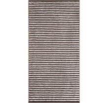 Cawö Club Ringel 6300 Handdoek pepper 50x100