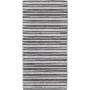 Cawö Cawö Club Ringel 6300 Handdoek basalt 50x100