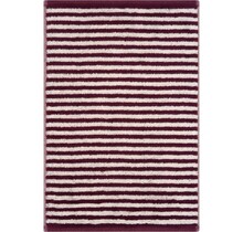 Cawö Club Ringel 6300 Gastendoekje burgundy 30x50