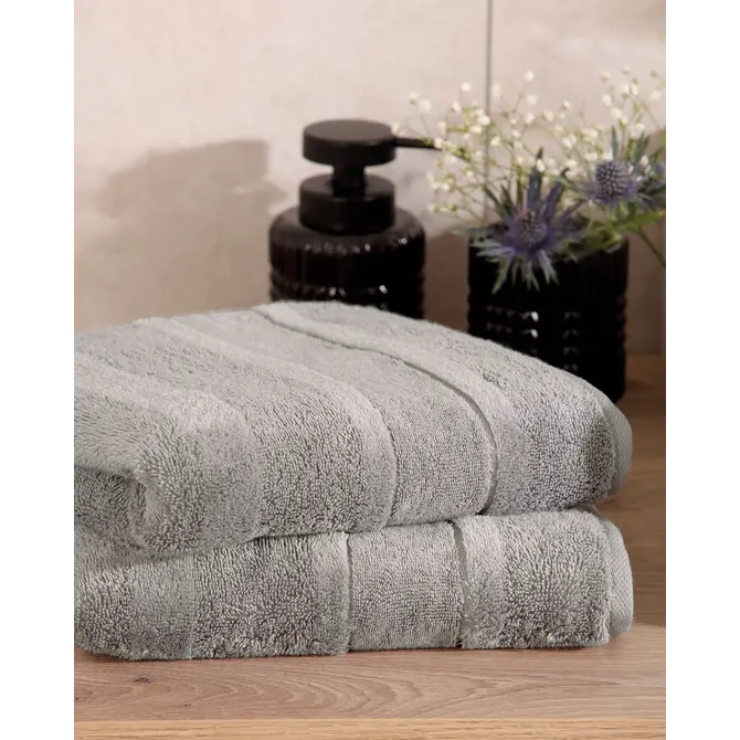 Cawö Noblesse² uni 1002 Douchelaken metal 80x160