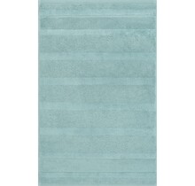 Cawö Noblesse² uni 1002 Gastendoekje emerald / teal 30x50