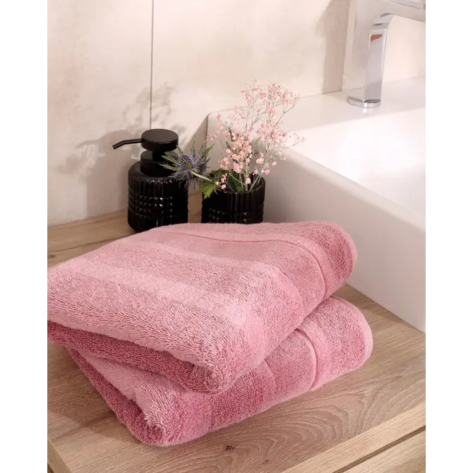 Cawö Noblesse² uni 1002 Gezichtsdoekje blush 30x30