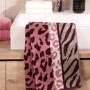 Cawö Cawö Noblesse Animal Animal 1090 Handdoek blush 50x100