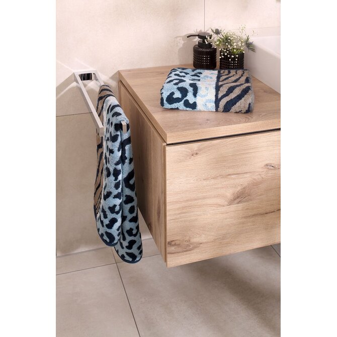 Cawö Noblesse Animal Animal 1090 Handdoek sky 50x100