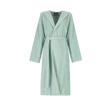 Cawö Dames Badjas extra licht met Capuchon 6140 mint 38