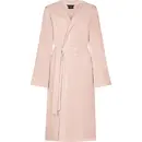 Cawö Cawo Dames Badjas extra licht met Capuchon 6140 blush 38