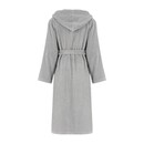 Cawö Cawö Home Dames Badjas met Capuchon 852 metal M