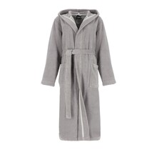 Cawö Home Dames Badjas met Capuchon 852 metal L