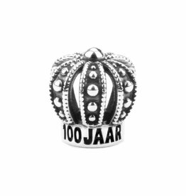 Vierdaagse Bedel Crown 100 years charm (silver)