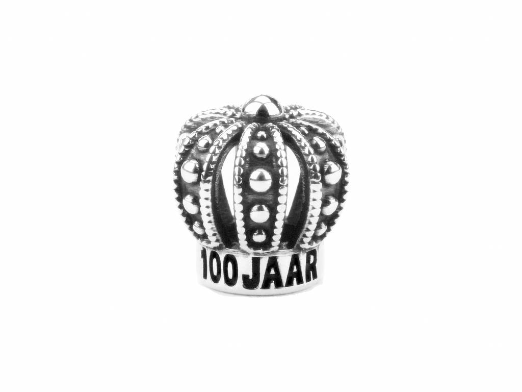 Vierdaagse Bedel Crown 100 years charm (silver)