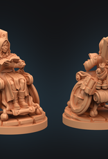 Strata Miniatures Dungeons and Diversity: Half Elf Wizard