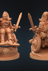 Strata Miniatures Dungeons and Diversity: Human Fighter