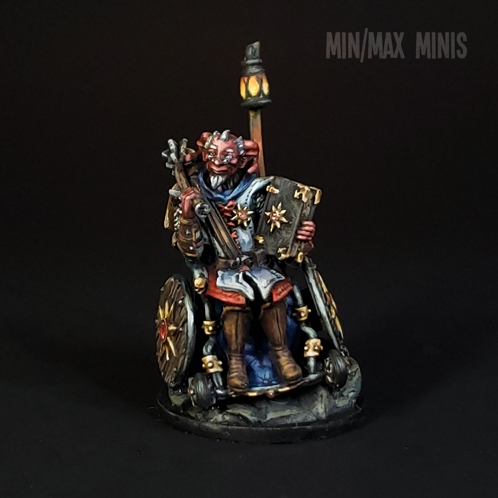 Strata Miniatures Dungeons and Diversity: Teifling Cleric