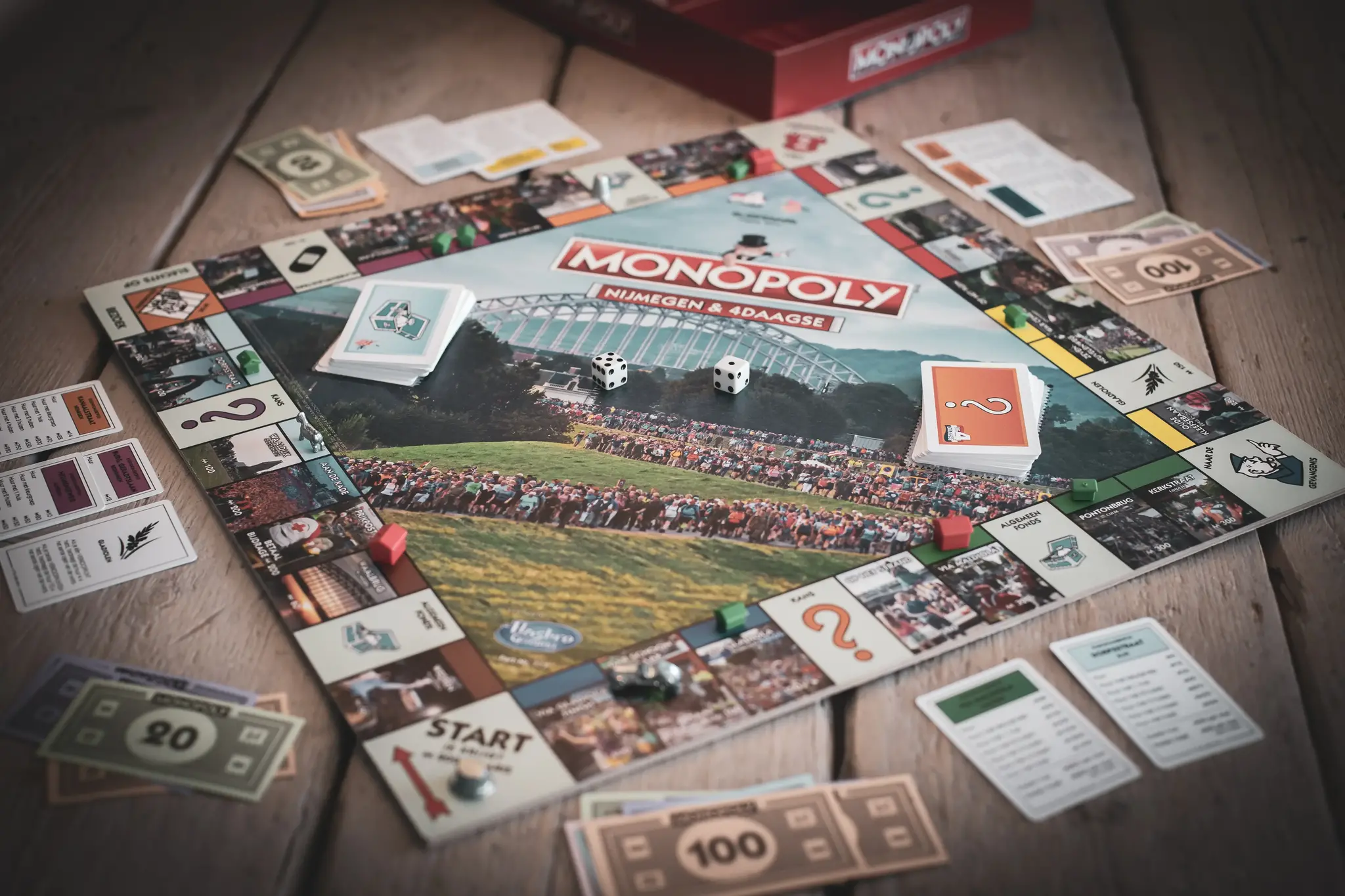 I Love Nijmegen Monopoly - Nijmegen and 4 Days Marches Edition