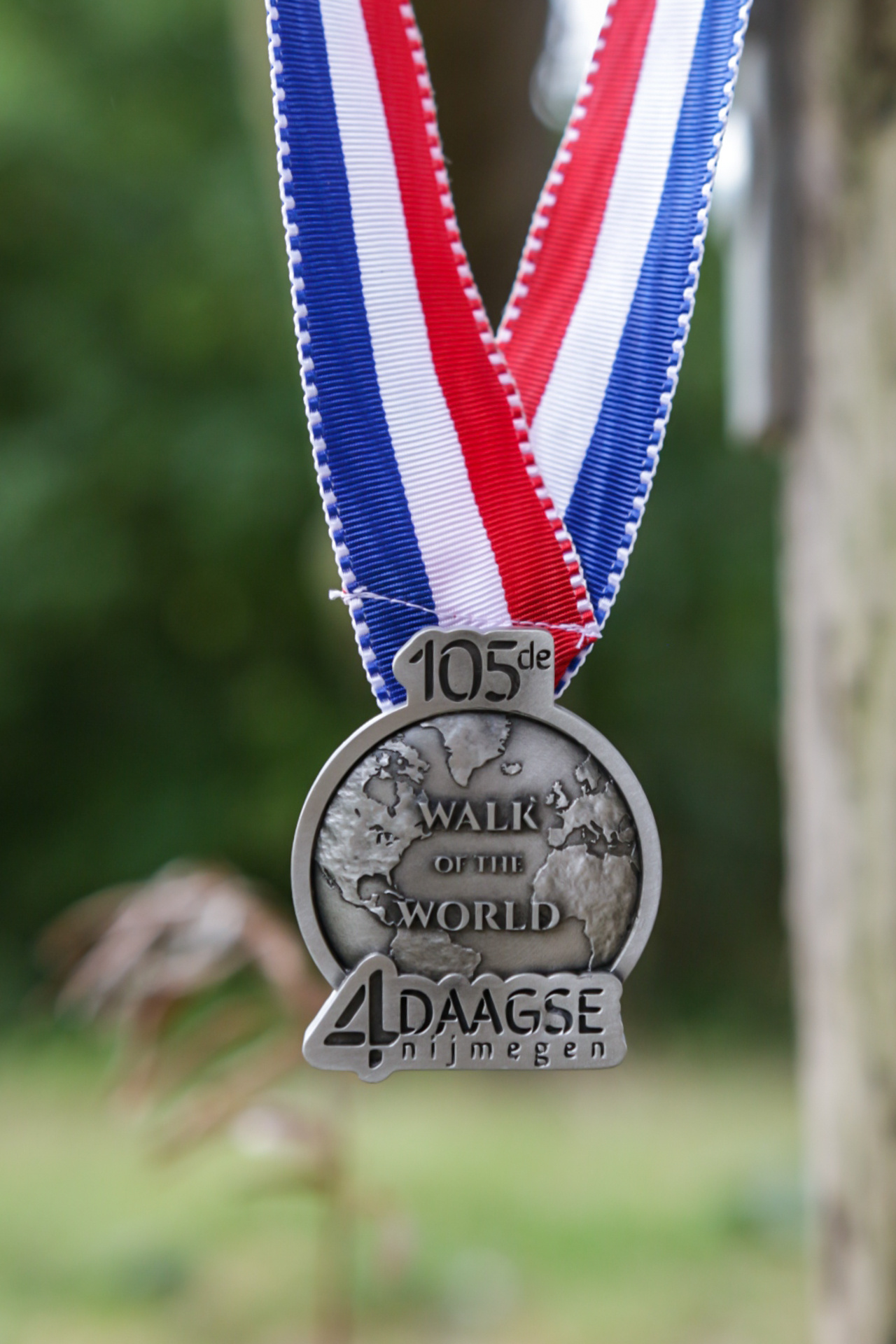 DTR 105e Vierdaagse editie medaille  aan lint