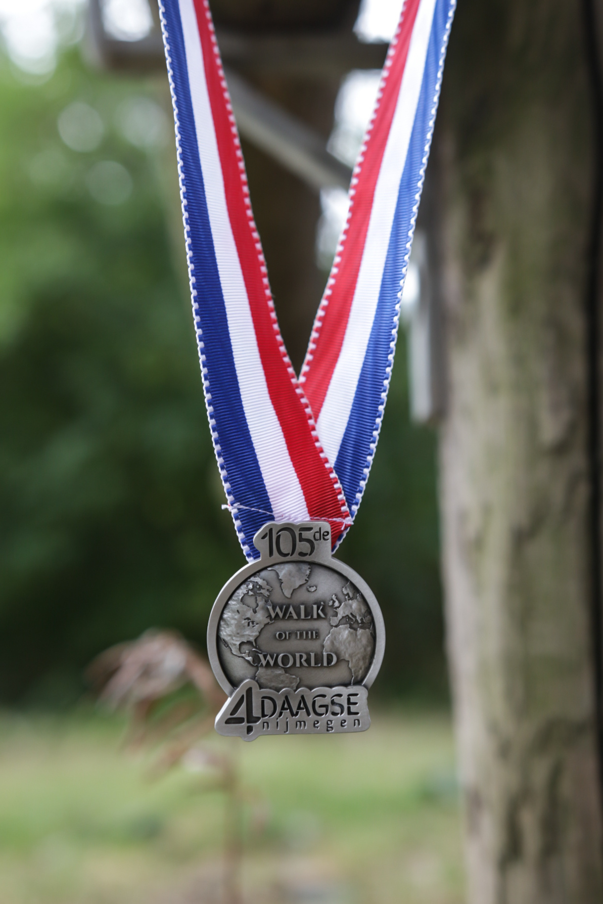 DTR Vierdaagse editie medaille  aan lint
