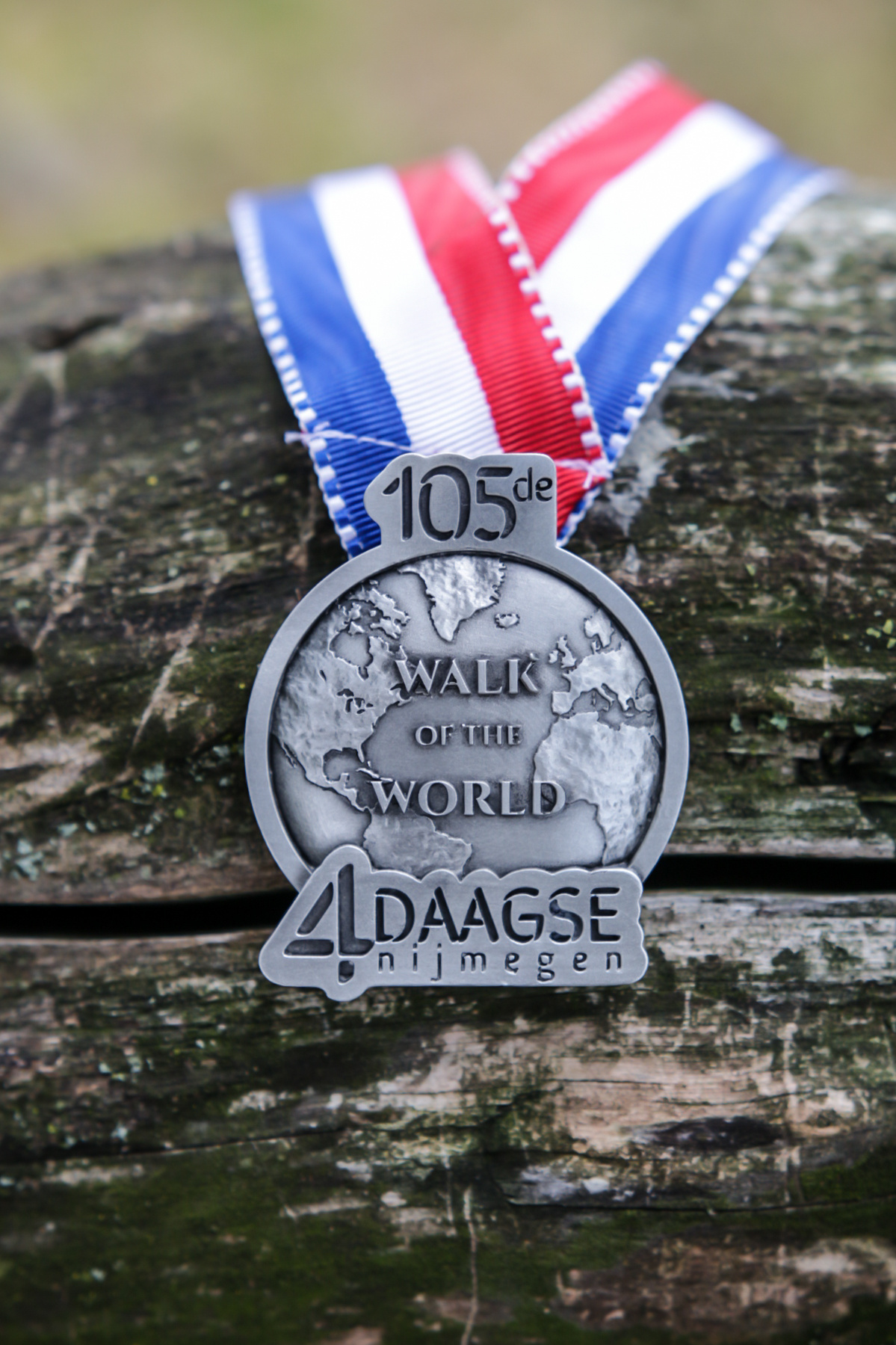 DTR Vierdaagse editie medaille  aan lint