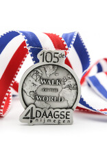 DTR 105th Four Days Marches edition medal on ribbon