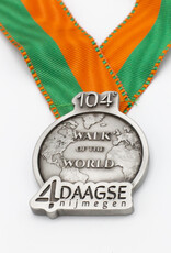 DTR Four Days Marches edition medal on ribbon