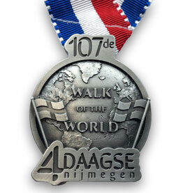 DTR Vierdaagse 107de editie medaille  aan lint