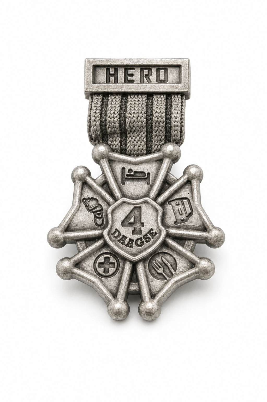 DTR Hero cross badge