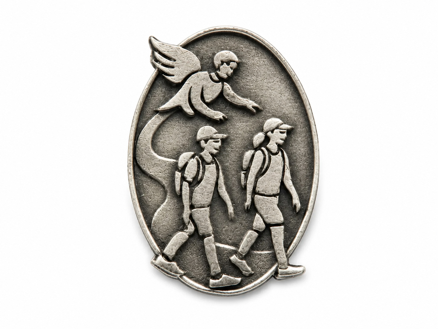 DTR 4D Guardian angel pin