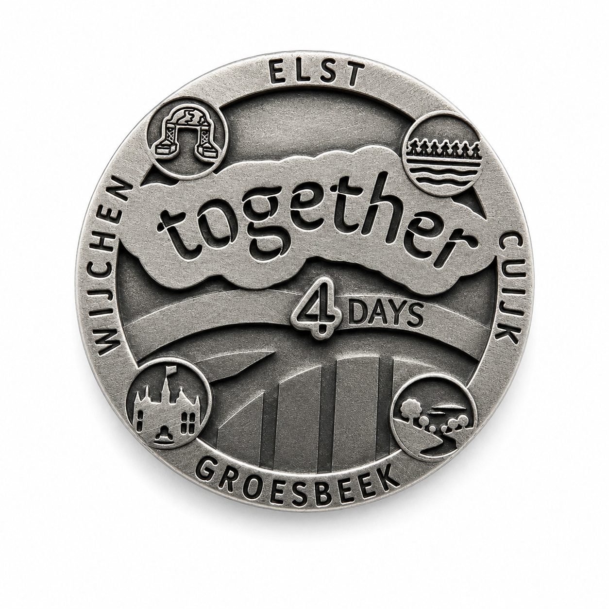 DTR 4Days Marches coin Together