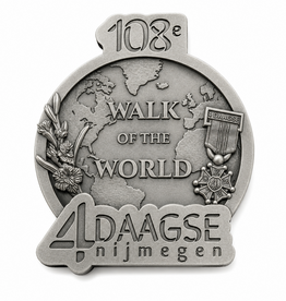 DTR Four Days Marches 108th edition medal on ribbon