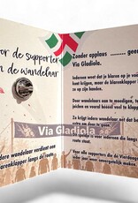 DTR De Blarenklapper voor de supporters van de 4 daagse