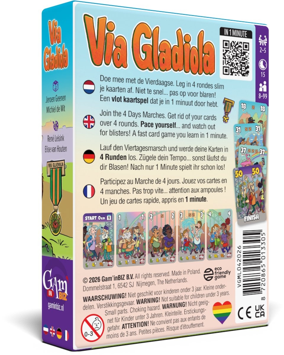 Via Gladiola - Four Days Marches game