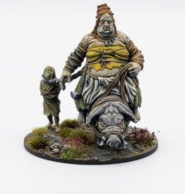 Remarkable Miniatures Hexe mit Schwein