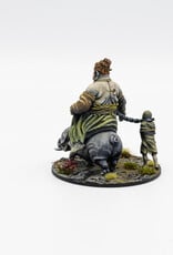 Remarkable Miniatures Hexe mit Schwein