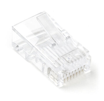 RJ45 cat5E connector 10 stuks