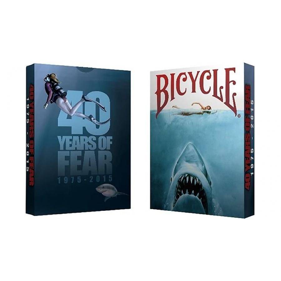 Bicycle 40 Years of Fear Jaws Playing Card - Crooked Kings