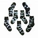 Solosocks Verschiedene aber passende Socken in anständiges Silber, Azurblau und grün Nuancen, Solosocks Verschiedene aber passende Socken in anständiges Silber, Azurblau und grün Nuancen,