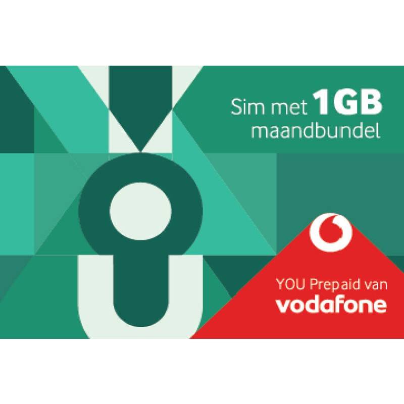 Vodafone You Prepaid Sim 1 Gb Maandbundel
