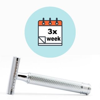 3x per week scheren