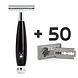 Shaver & Blades Vintage scheermes plus 50 mesjes Shaver & Blades Vintage scheermes plus 50 mesjes