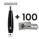 Shaver & Blades Vintage scheermes plus 100 mesjes Shaver & Blades Vintage scheermes plus 100 mesjes