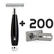 Shaver & Blades Vintage scheermes plus 200 mesjes Shaver & Blades Vintage scheermes plus 200 mesjes