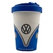 Volkswagen Bamboe Composiet Volkswagen Kampeerbus VW T1 Drinkbeker met Schroefdeksel Volkswagen Bamboe Composiet Volkswagen Kampeerbus VW T1 Drinkbeker met Schroefdeksel