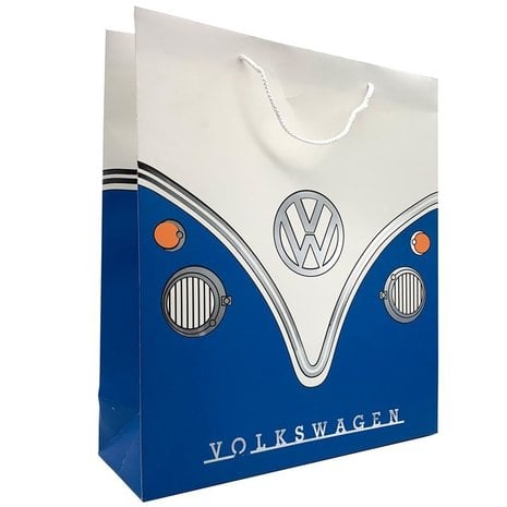Volkswagen VW T1 CamperVan Design Gift Bag 40 x 12 x 35cm Extra Large New Blue