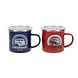 Volkswagen VW T1 enamel mugs in gift box. Volkswagen VW T1 enamel mugs in gift box.