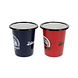 Volkswagen VW T1 enamel mugs in gift box. Volkswagen VW T1 enamel mugs in gift box.