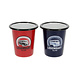 Volkswagen VW T1 enamel mugs in gift box. Volkswagen VW T1 enamel mugs in gift box.
