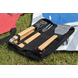 Volkswagen 3-delige XL BBQ-set met opvallende VW T1-reliëfdruk Volkswagen 3-delige XL BBQ-set met opvallende VW T1-reliëfdruk