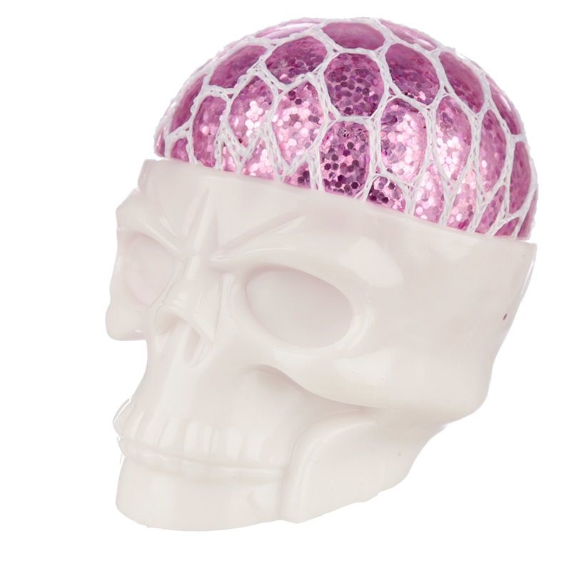 Novus Fumus Squishy Squeezable Skull Head