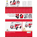 Volkswagen Volkswagen T1 Samba muurtattoo / muurstikker Volkswagen Volkswagen T1 Samba muurtattoo / muurstikker