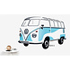 Volkswagen Volkswagen T1 Samba muurtattoo / muurstikker Volkswagen Volkswagen T1 Samba muurtattoo / muurstikker