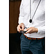 Orbitkey Orbitkey ID Card Holder Pro with Lanyard - Zwart Orbitkey Orbitkey ID Card Holder Pro with Lanyard - Zwart